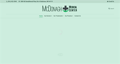 Desktop Screenshot of mcdonaghmed.com